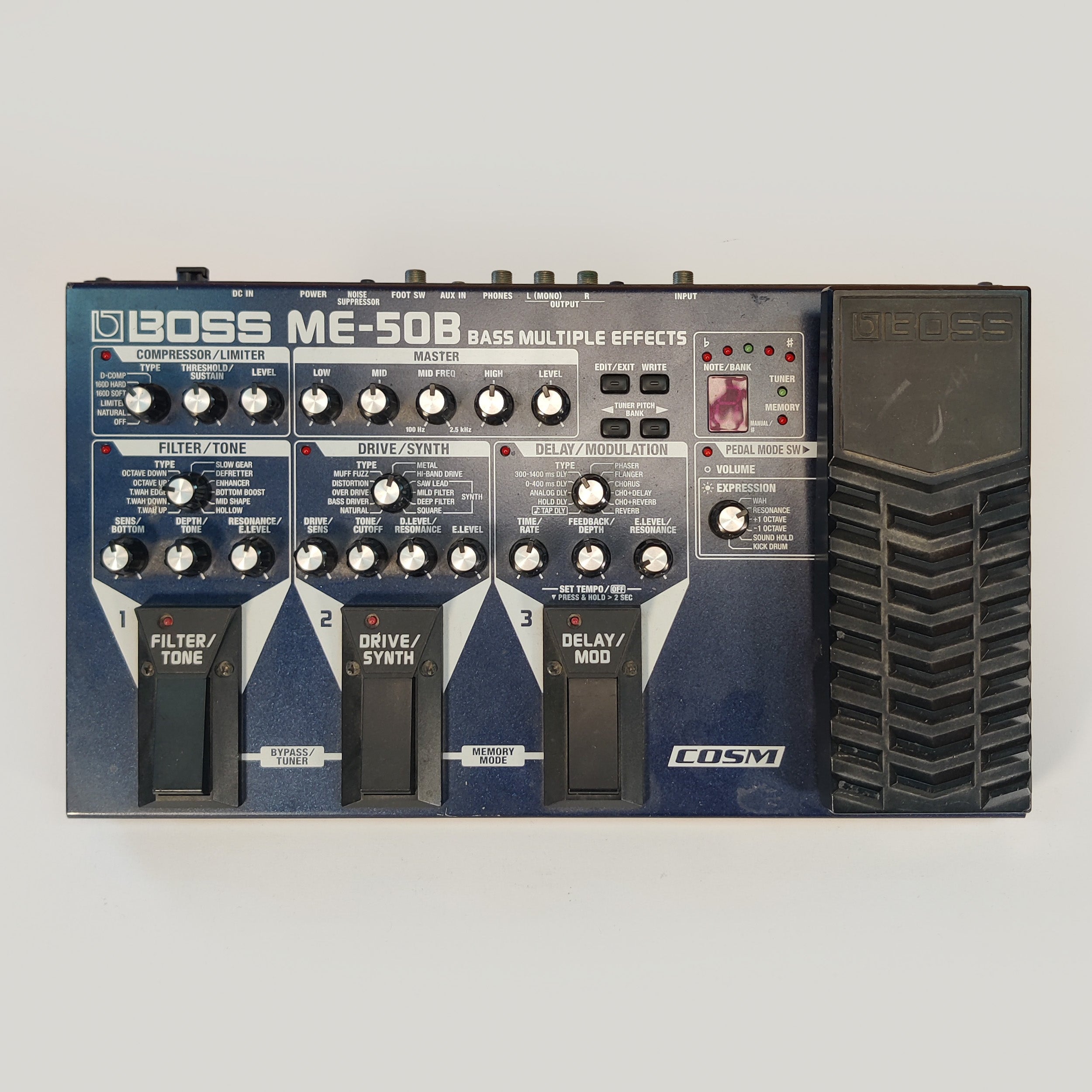 BOSS ME-50B Bass Multiple Effects - Preloved