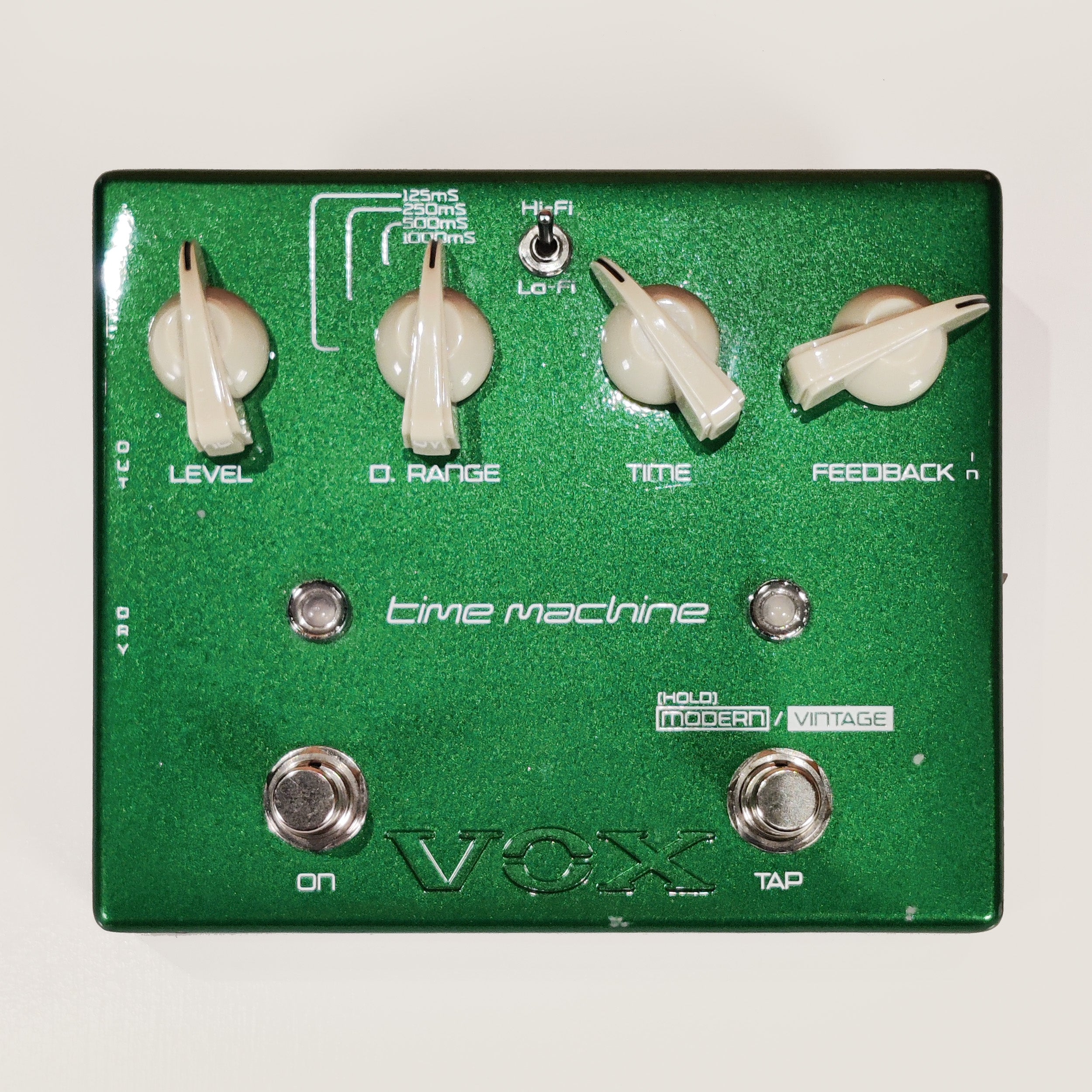 Vox Time Machine Joe Satriani Signature Digital Delay Guitar Effects Pedal - Preloved