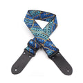 DSL Straps Snakevine Dreaming Guitar Strap 2in  - Black