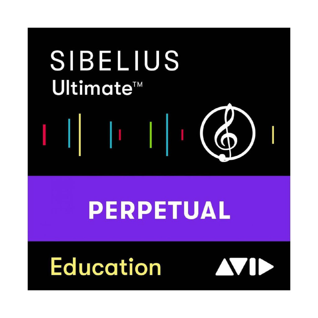 Avid Sibelius Ultimate Perpetual License (formerly known as Sibelius) - Student / Teacher Version