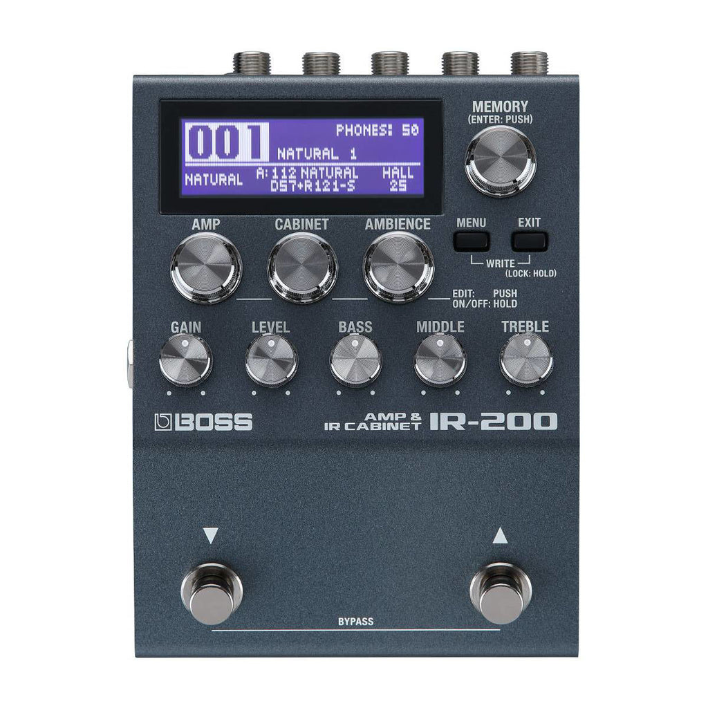 BOSS IR-200 Amp & IR Cabinet Pedal Unit
