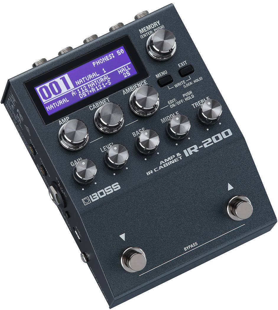 BOSS IR-200 Amp & IR Cabinet Pedal Unit