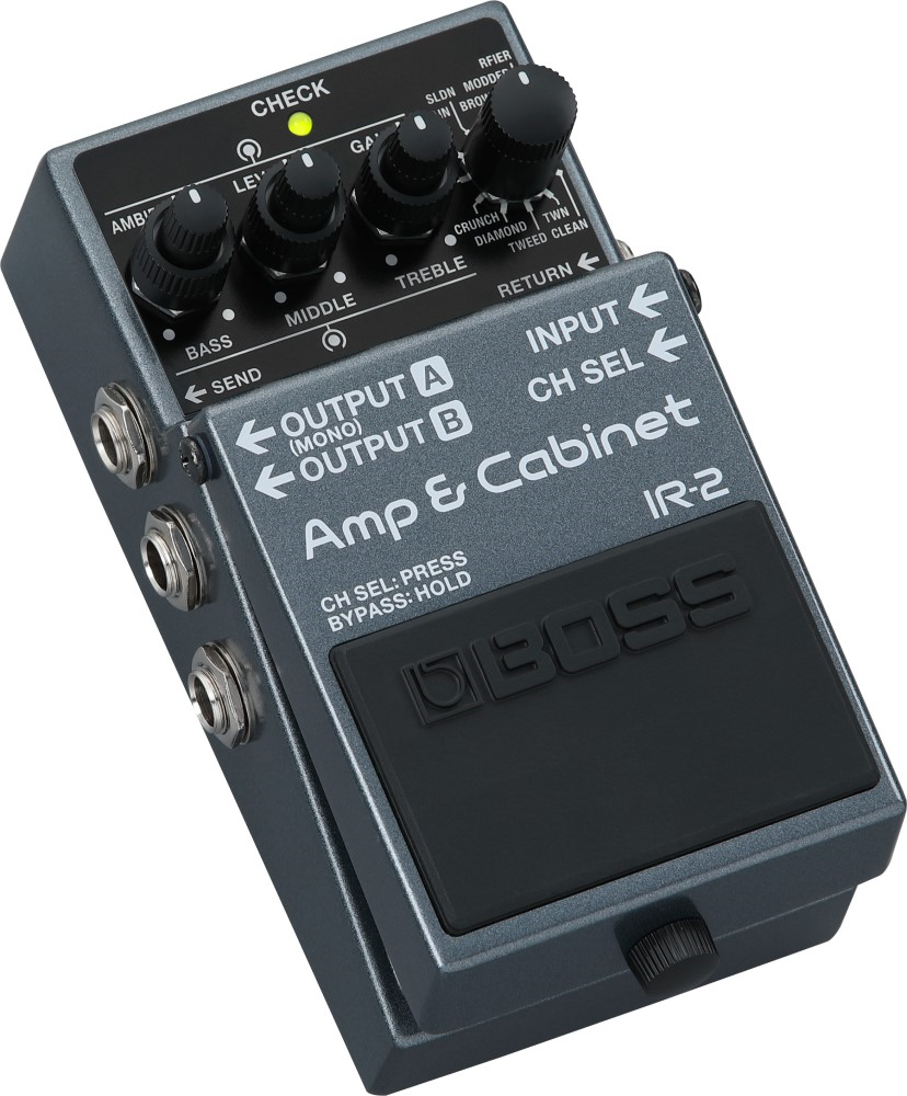 BOSS IR-2 Amp Emulator & Cabinet IR Loader Guitar Effects Pedal