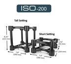 Iso Acoustics ISO-200 Monitor/Speaker Isolation Stand Pair - Large