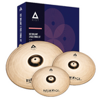 Istanbul Istanbul Agop Xist Brilliant Cymbal Set 3 Piece Set with Bonus Hardcase