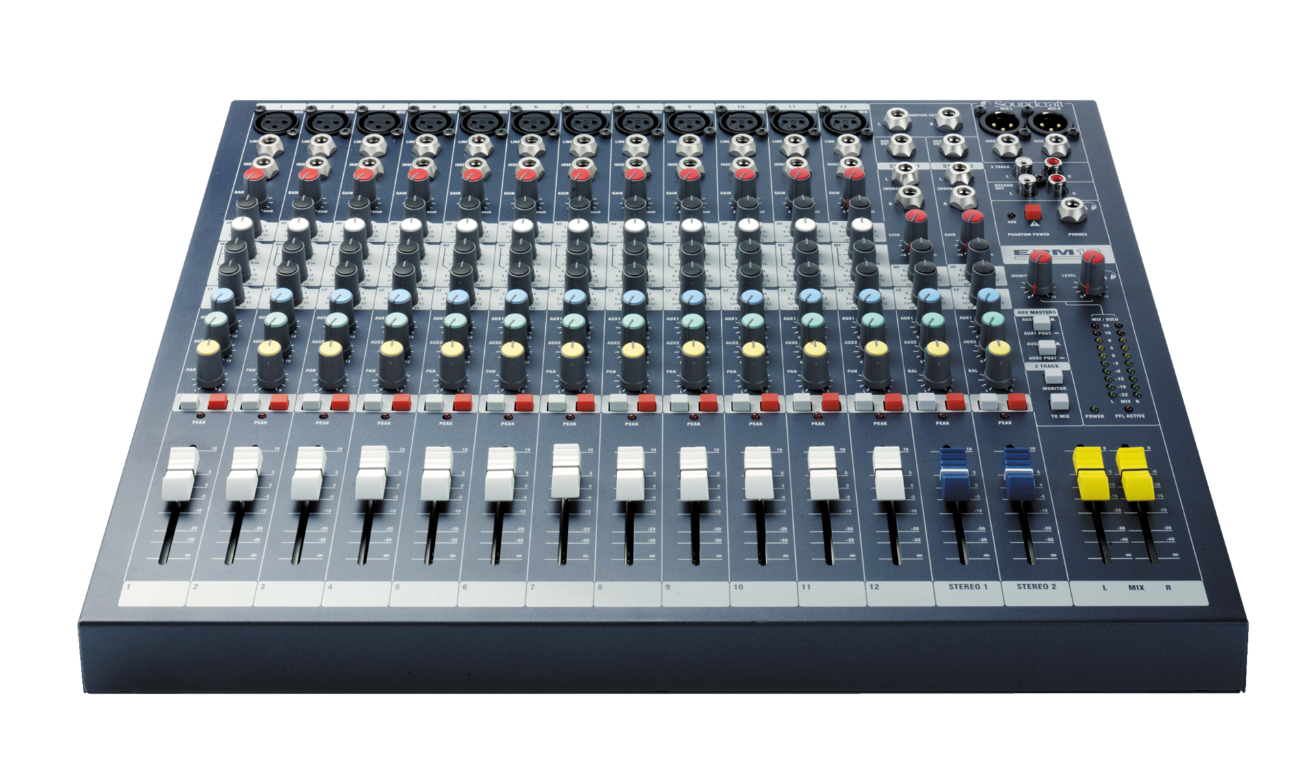 Soundcraft EPM12 High-Performance 12-Channel Analog Mixer