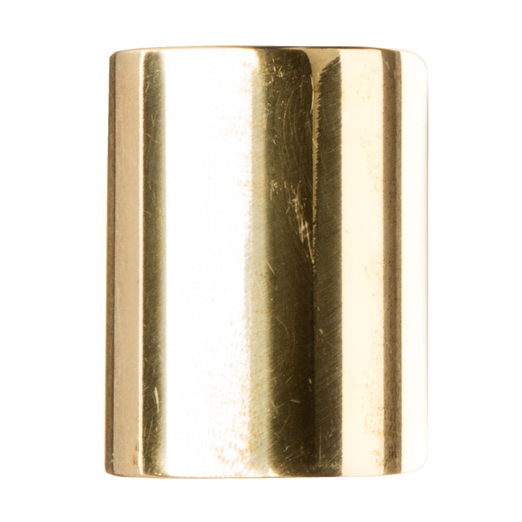Jim Dunlop 223 Medium Wall Brass Slide for Guitar - Short Knuckle