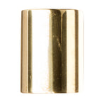 Jim Dunlop 223 Medium Wall Brass Slide for Guitar - Short Knuckle
