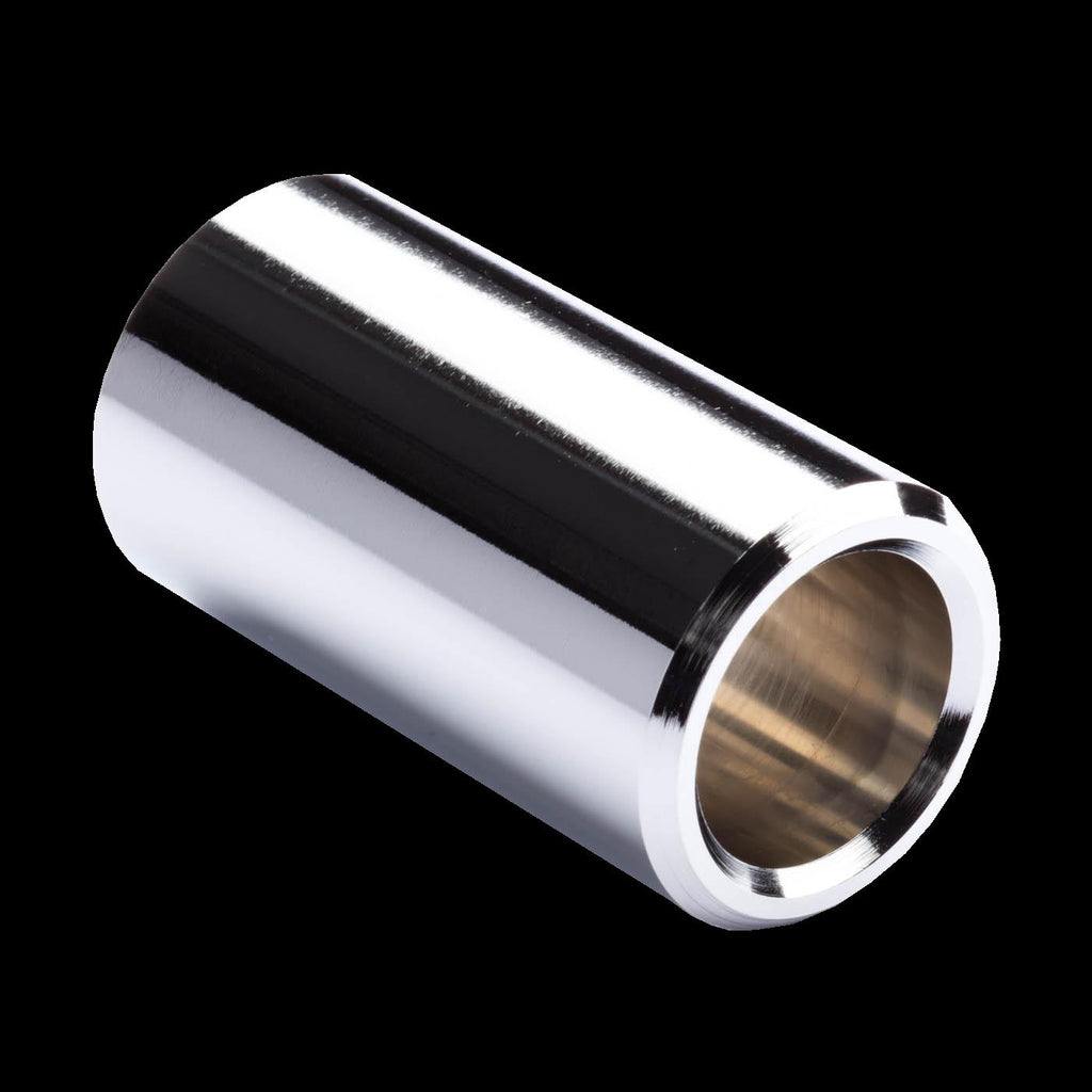 Jim Dunlop 228 Heavy Wall Chromed Brass Pro Slide for Guitar - Medium/Short