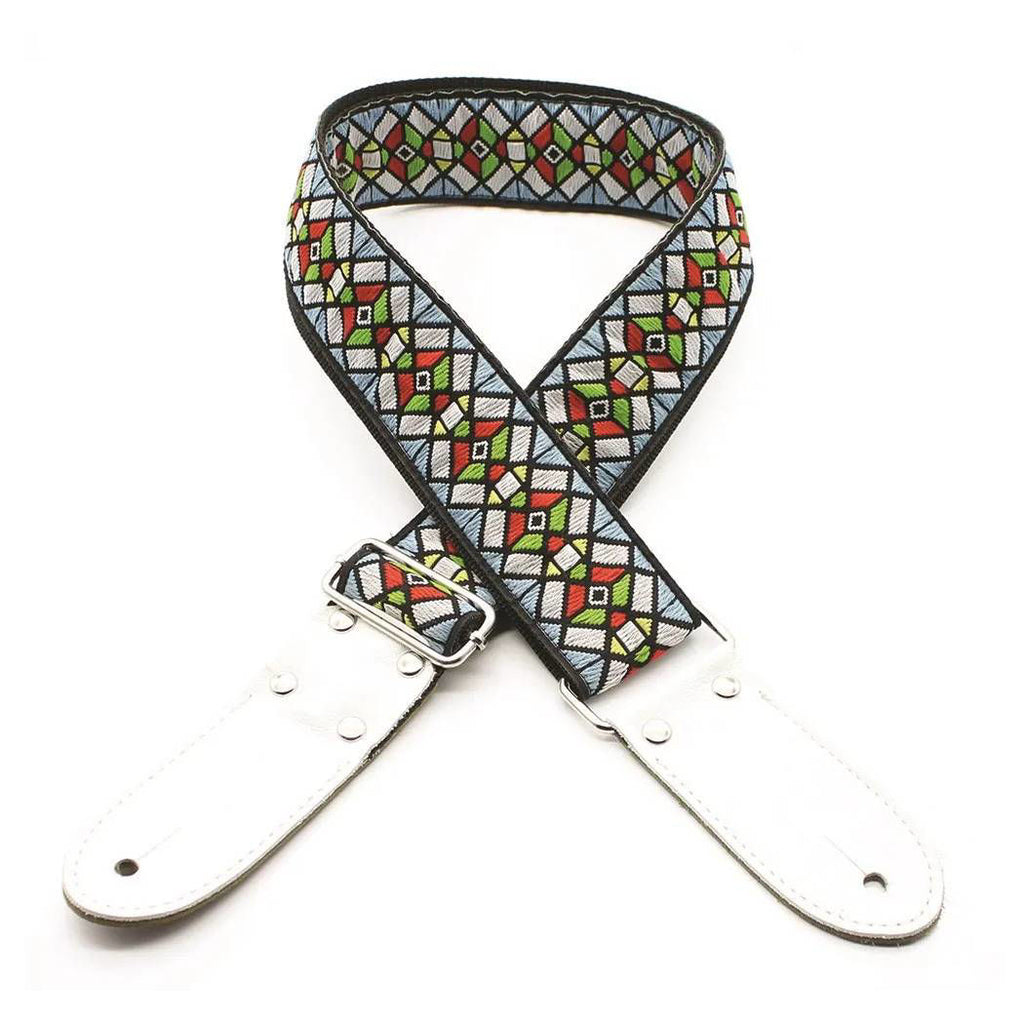 DSL Straps Weaving Jacquard Weaving Guitar Strap 2"  - Haze