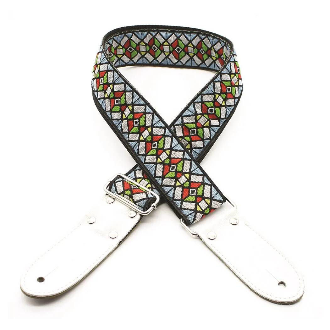 DSL Straps Weaving Jacquard Weaving Guitar Strap 2"  - Haze