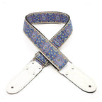 DSL Straps Weaving Series Jacquard Weaving Guitar Strap 2in  - SAL Blue