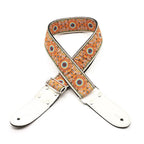 DSL Straps Weaving Series Jacquard Weaving Guitar Strap 2in  - SAL Orange
