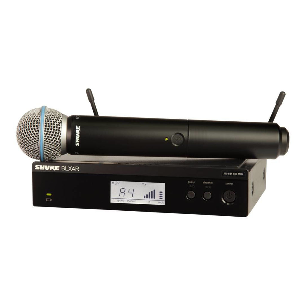 Shure BLX24R/B58 Wireless 1/2R Handheld System (M17: 662-686MHz)