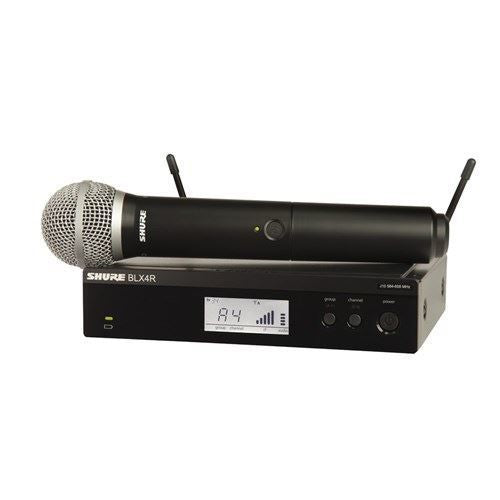 Shure BLX24R/PG58 Wireless 1/2R Handheld System (K14: 614-638MHz)