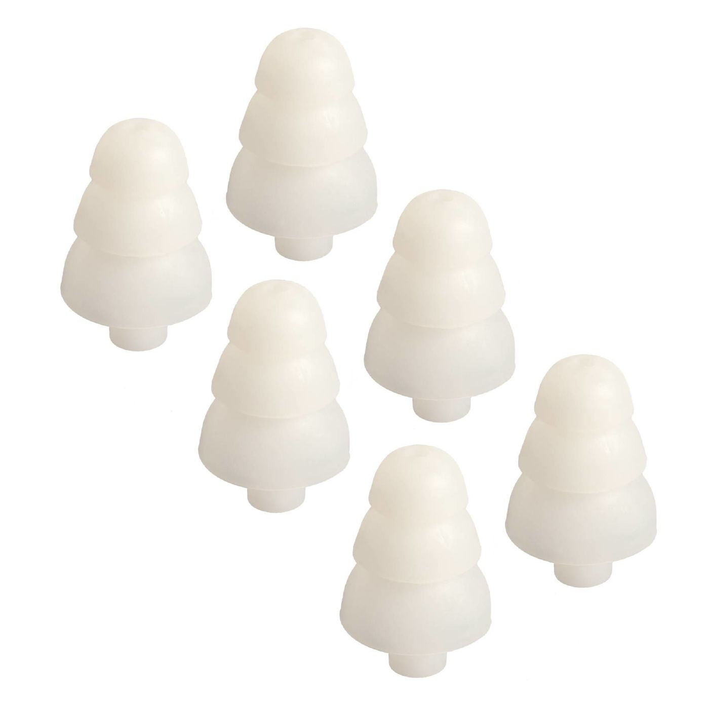 Shure EATFL16 Sleeves Triple Flange 6 pack for SCL3; SCL4; SCL5 and SE Series (except SE102)