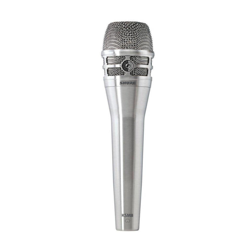 Shure KSM8 Dualdyne Cardioid Dynamic Microphone (Brushed Nickel)