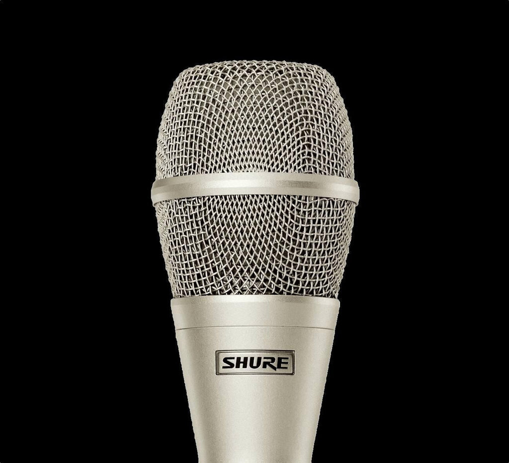 Shure KSM9 Supercardioid/Cardioid Condenser Microphone in Champagne