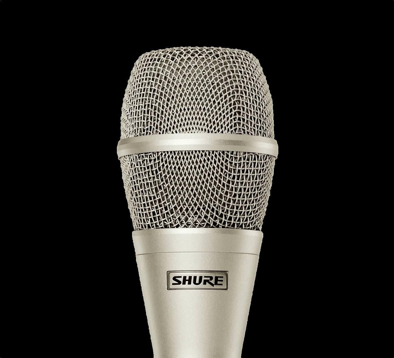 Shure KSM9 Supercardioid/Cardioid Condenser Microphone in Champagne