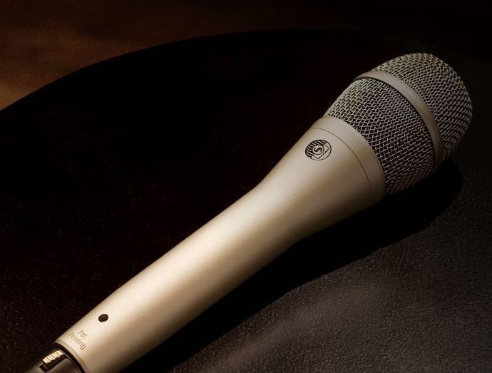 Shure KSM9 Supercardioid/Cardioid Condenser Microphone in Champagne