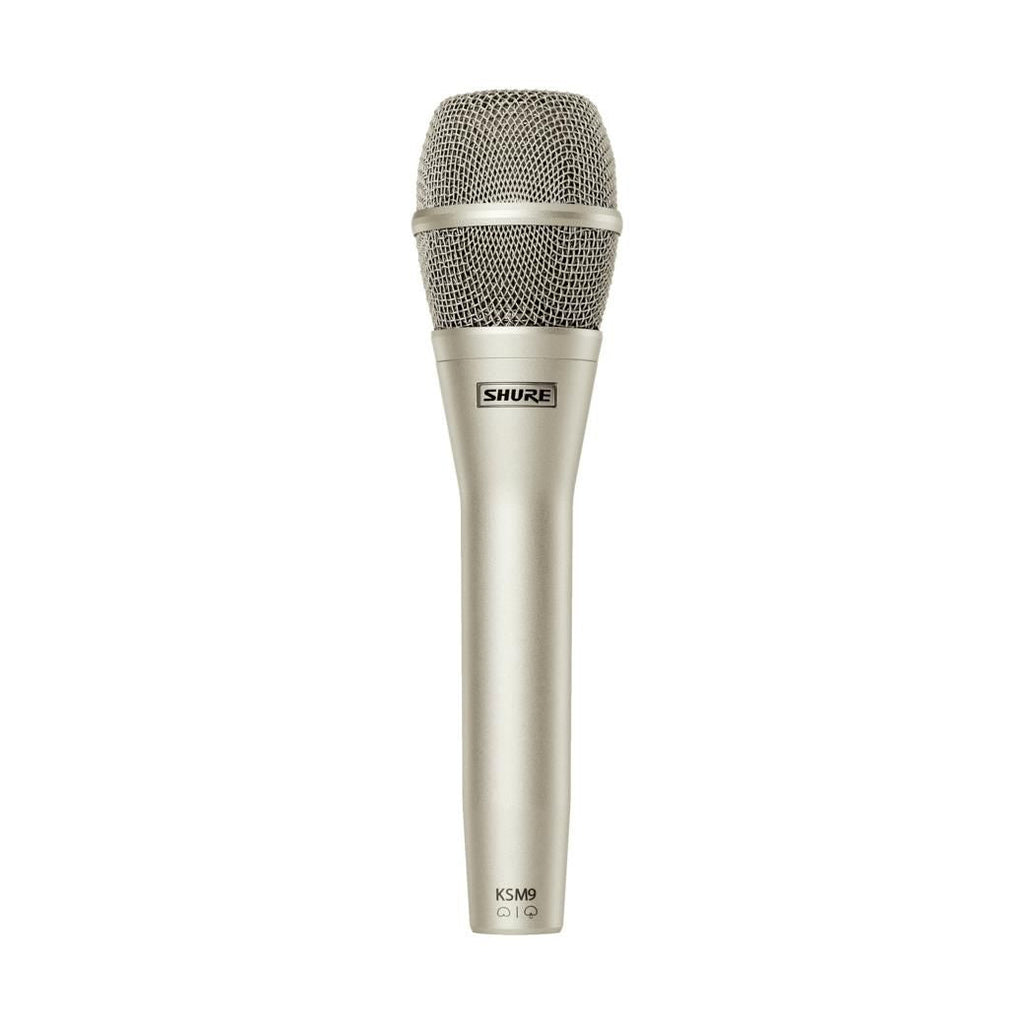 Shure KSM9 Supercardioid/Cardioid Condenser Microphone in Champagne