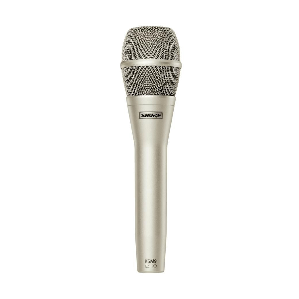 Shure KSM9 Supercardioid/Cardioid Condenser Microphone in Champagne