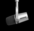Shure MV7 Podcast Microphone USB/XLR in Silver