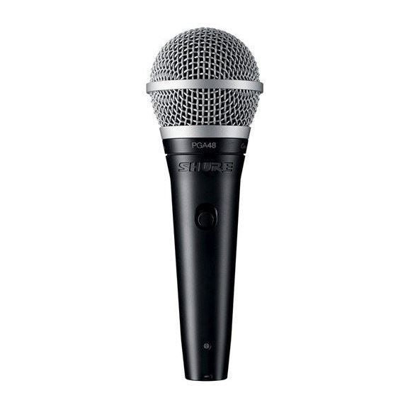 Shure PGA48QTR Vocal Cardioid Dynamic Microphone with 1/4 inch Jack Cable