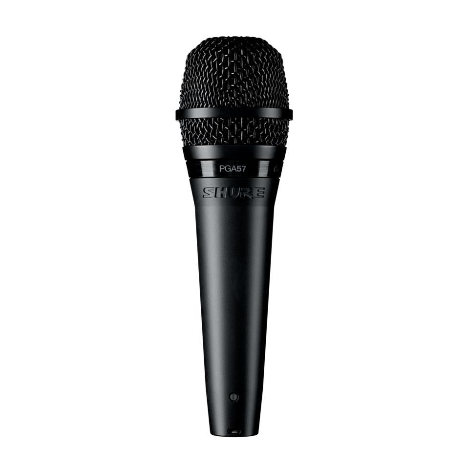 Shure PGA 57 XLR Microphone Dynamic Lo Z Instrument Cardioid + XLR-XLR Cable