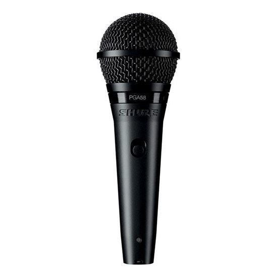 Shure PGA58 XLR Cardioid Dynamic Vocal Microphone with XLR Cable