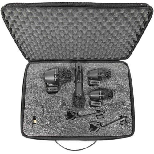 Shure PGADRUMKIT4 Drum Microphone Kit (4 Mics w Case)