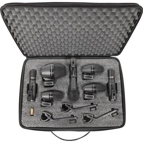 Shure PGADRUMKIT7 Drum Microphone Kit (7 Mics w Case)