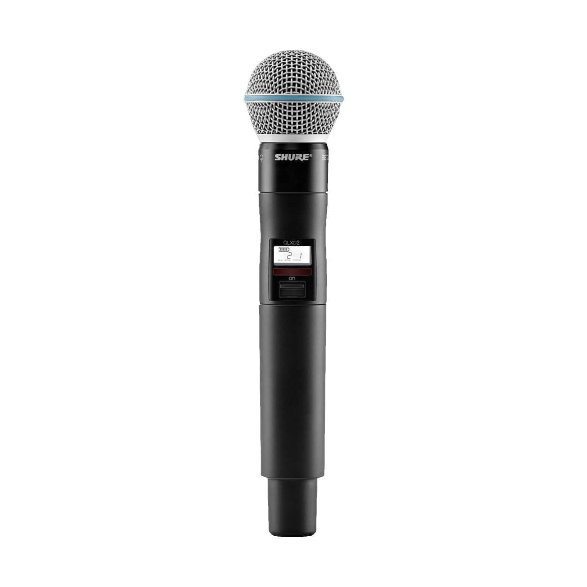 Shure QLXD2B58H53 Wireless Digital Transmiter Handheld QLXD2/Beta58 (H53:534-598MHz)