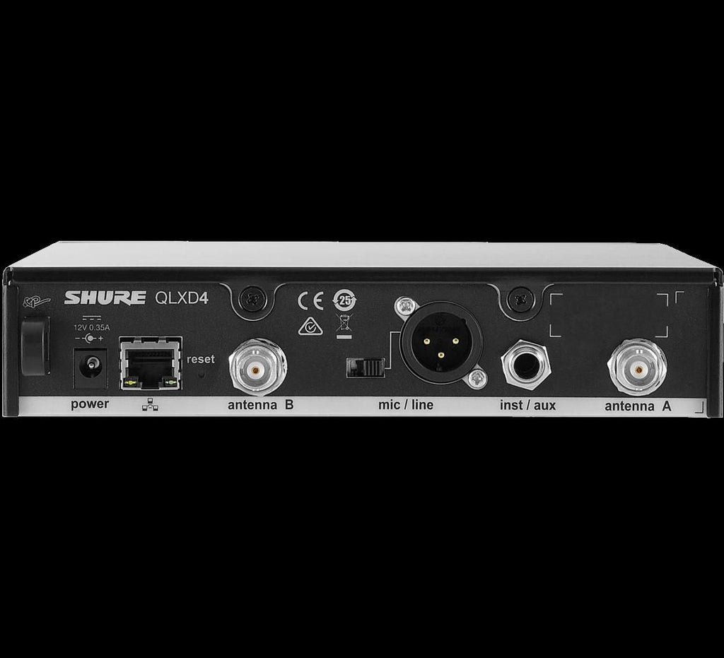 Shure QLXD4H53 Wireless Digital Receiver (H53 = 534-598MHz)