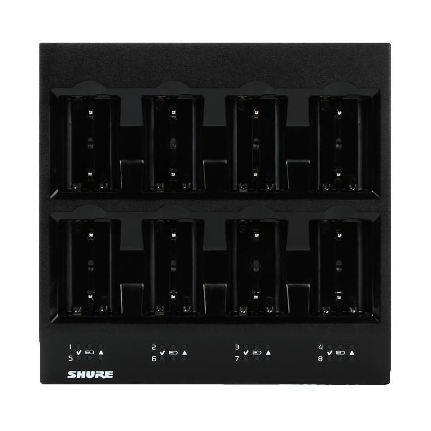 Shure SBC800 Battery Charger 8 Bay for SB900 only