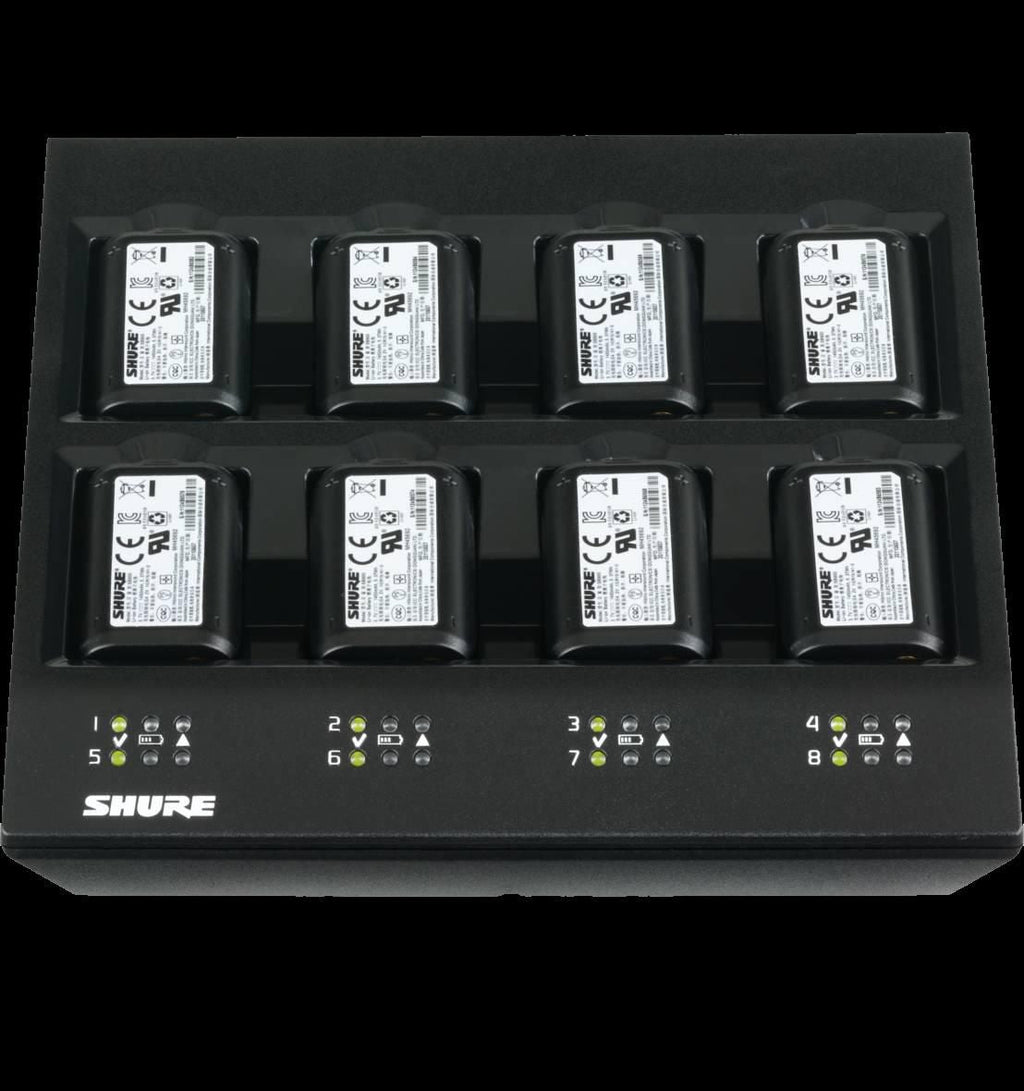 Shure SBC800 Battery Charger 8 Bay for SB900 only