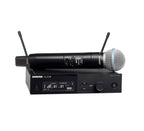 Shure SLX-D System with SLXD2/Beta58 Handheld Transmitter & SLXD4 Digital Wireless Receiver