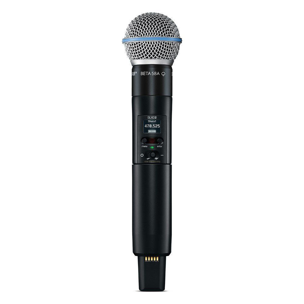 Shure SLXD24/B58 Wireless Microphone System (L57=650-694MHz)