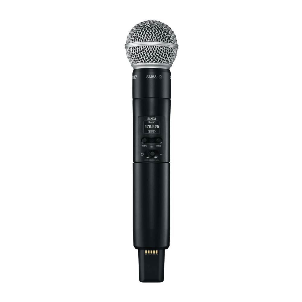 Shure SLX-D Digital Wireless Handheld Transmitter with SLXD2/SM58