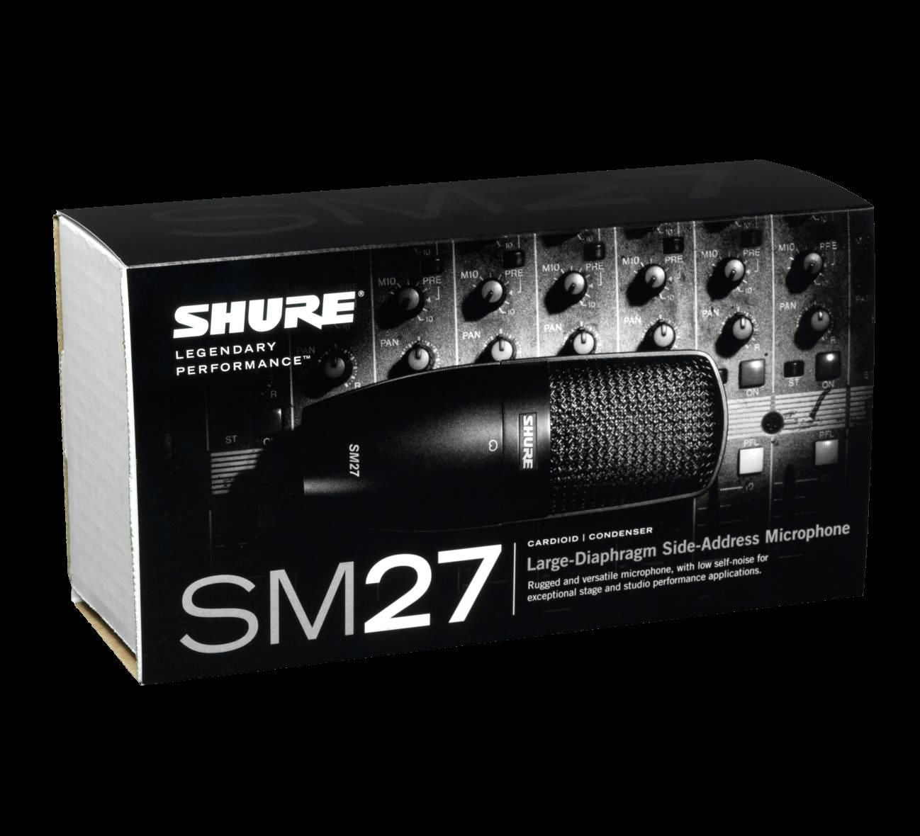 Shure SM27 Cardioid Studio Condenser Microphone