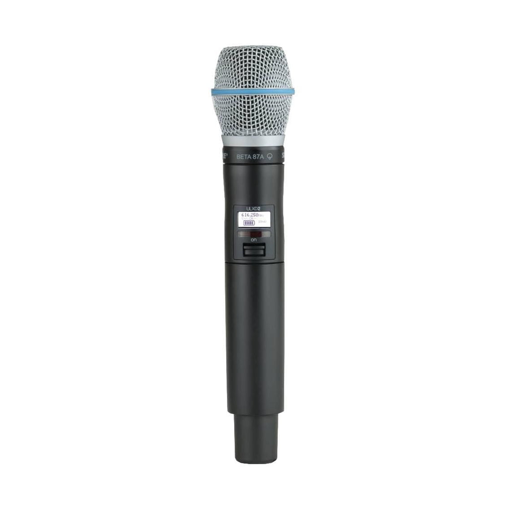 Shure ULXD2/Beta87A Wireless Digital Transmiter Handheld (L51: 632-696MHz)