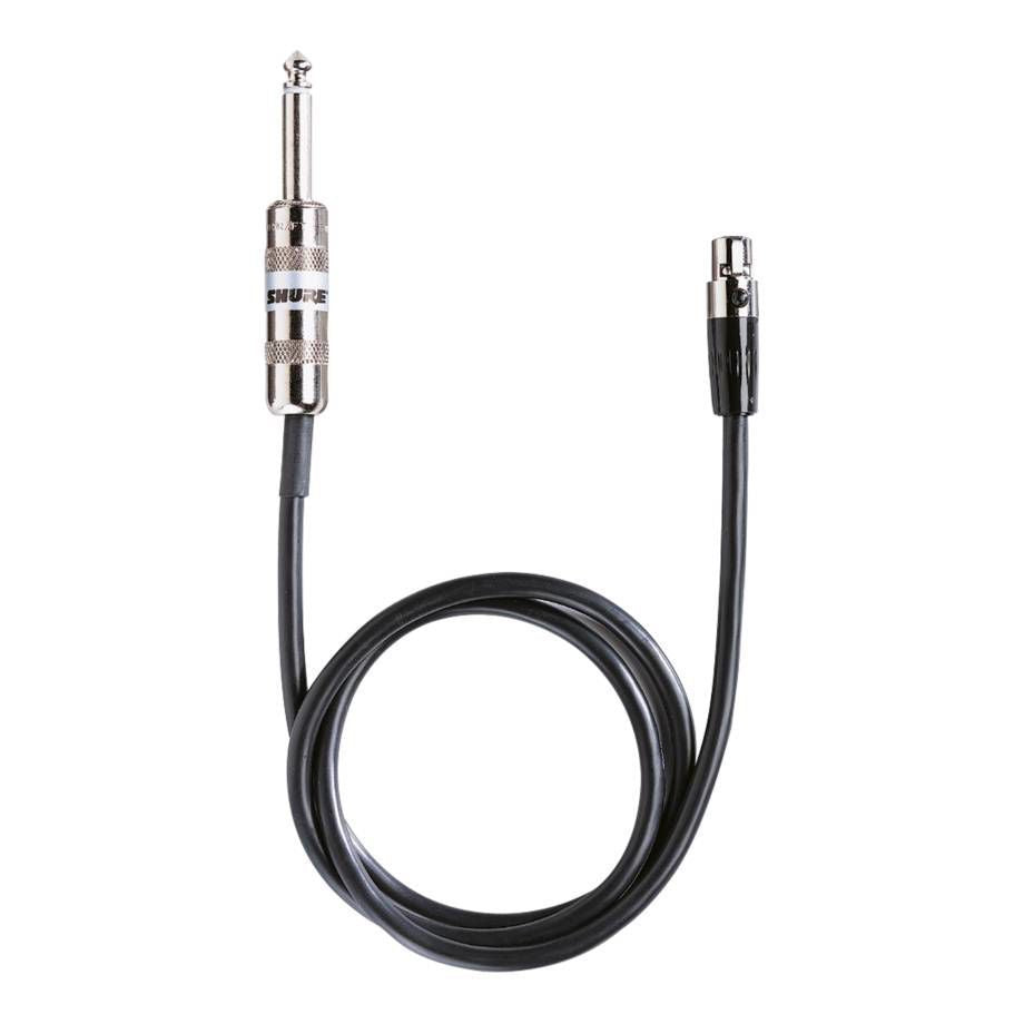 Shure WA302 Wireless Mic Jack to TA4F Instrument Cable 600 mm for U1 UC1 ULX1 UR1 SLX1 PGX1