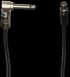 Shure WA304 Wireless RA/Jack to TA4F Instrument Cable 600mm For U1 UC1 ULX1 UR1 SLX1 PGX1