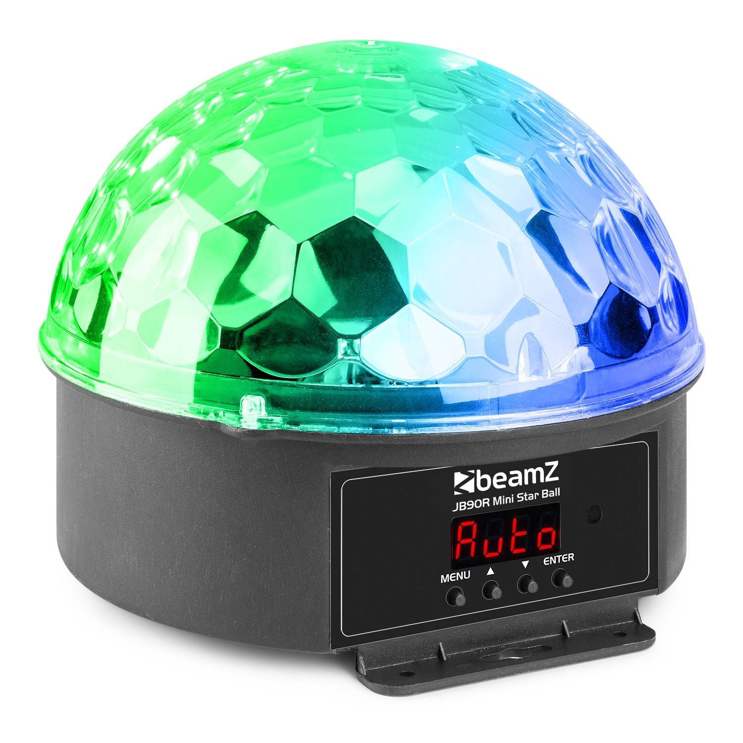 Beamz JB90R Mini Star Ball DMX LED Light 9 Colours