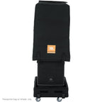 JBL EON ONE Pro transport bag for portable speaker, featuring padded exterior and sturdy handles for easy carrying.