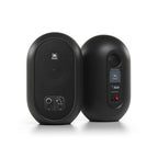 JBL 104 4.5 inch Studio Monitor Speakers with Bluetooth - Black - Pair