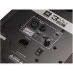 JBL 306P MKII 6.5-inch 2-way powered studio monitor speaker for professional audio production, shown from front angle.