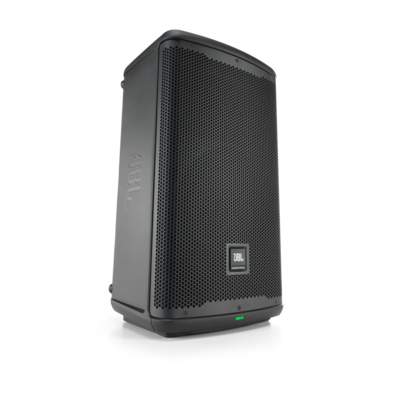 JBL EON710 10-inch powered speaker with Bluetooth for professional audio and portable sound reinforcement.
