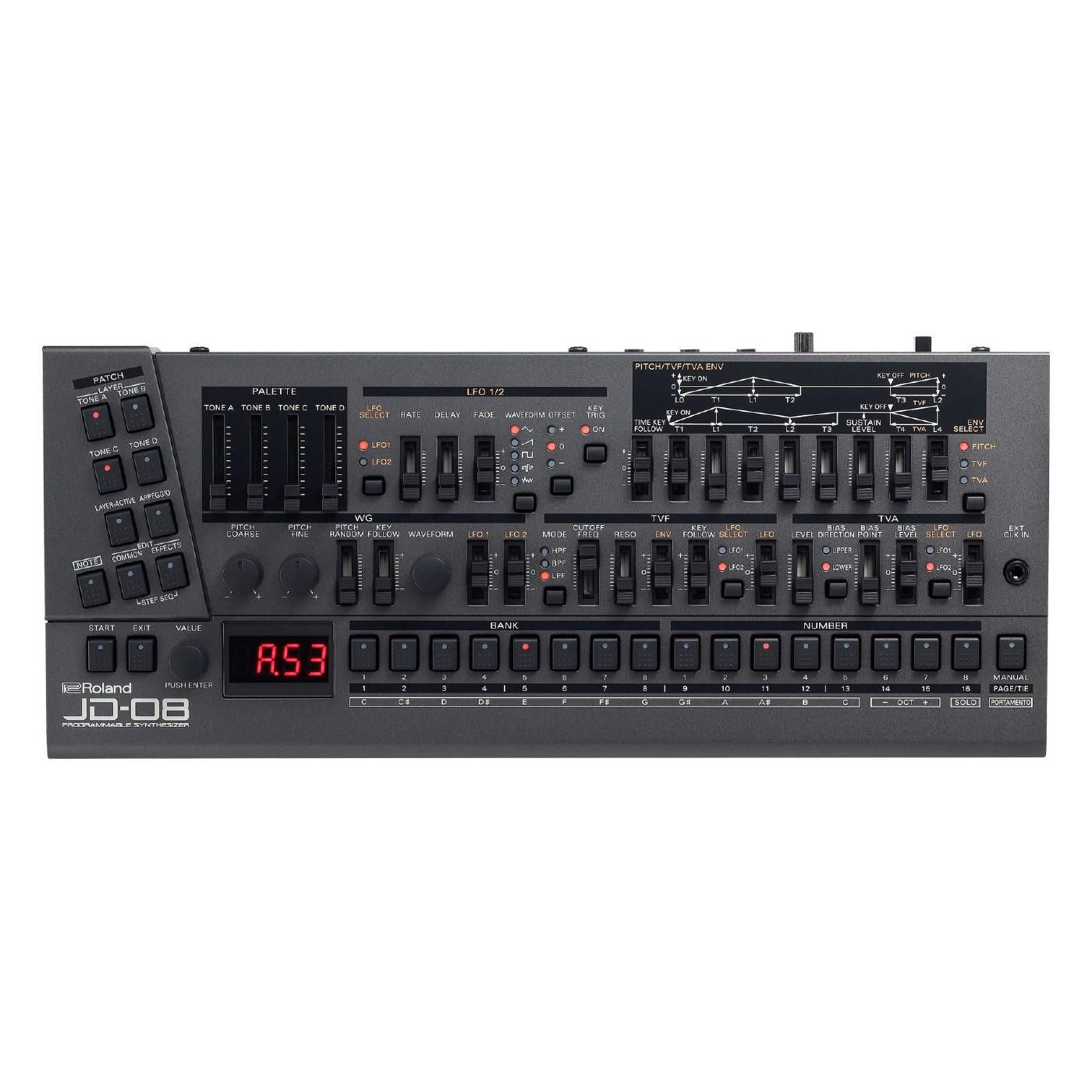 Roland JD08 Programmable Synthesizer (Based on JD-800)