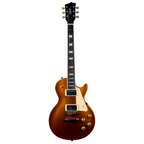 Jet JL-500 Electric Guitar in goldtop finish with dual humbuckers and sleek design, showcasing the guitar's body and hardware.